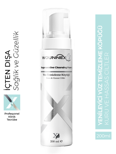 Wounnex CF – YENİLEYİCİ YÜZ TEMİZLEME KÖPÜĞÜ