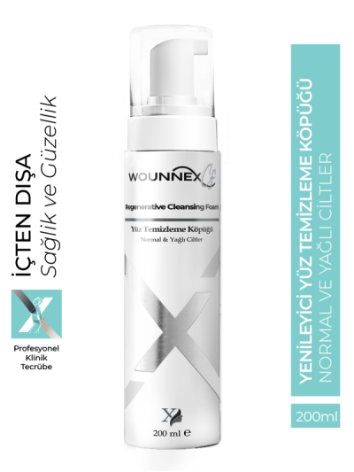 Wounnex CF – YENİLEYİCİ YÜZ TEMİZLEME KÖPÜĞÜ