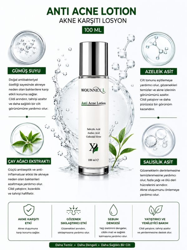 ANTI ACNE LOTION - Görsel 3