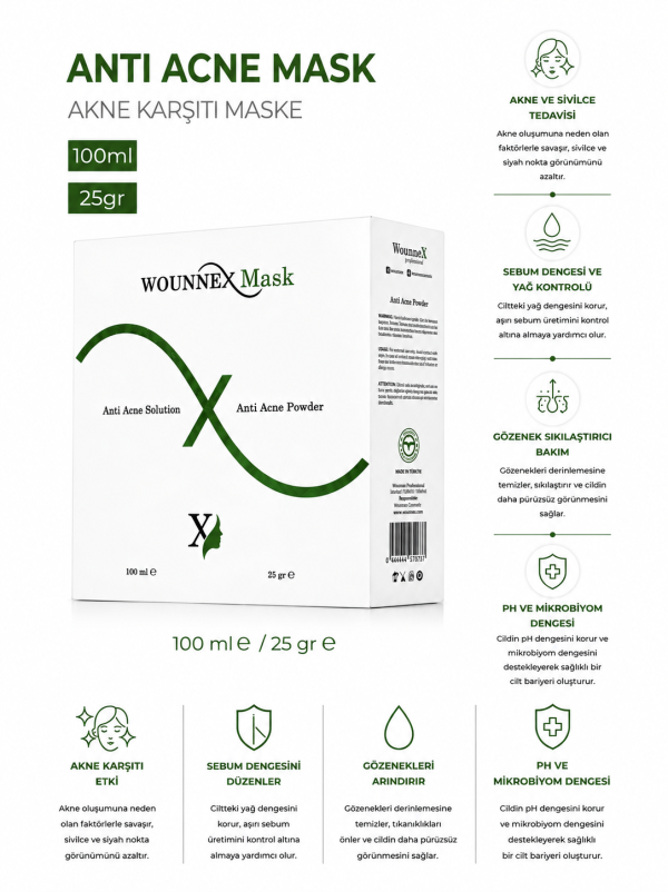 ANTI ACNE MASK - Görsel 2